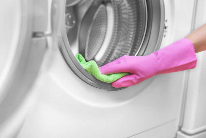pulire la lavatrice calcare