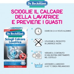 Sciogli calcare lavatrice dr. beckmann