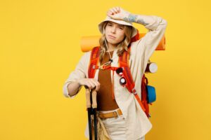 macchie di sudore abbigliamento trekking